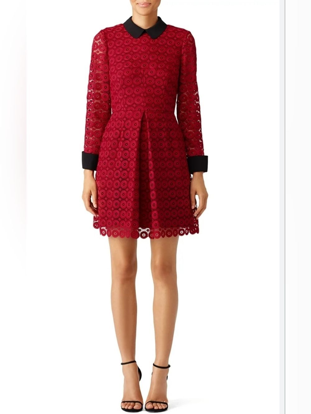 Jill Jill Stuart Red Circular Dress in Size 4